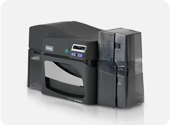 HID FARGO DTC4500e ID Card Printer & Encoder