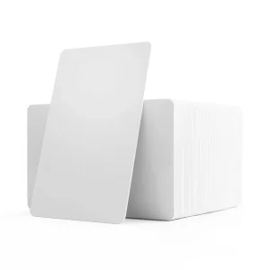 WHITE ADHESIVE CARDS